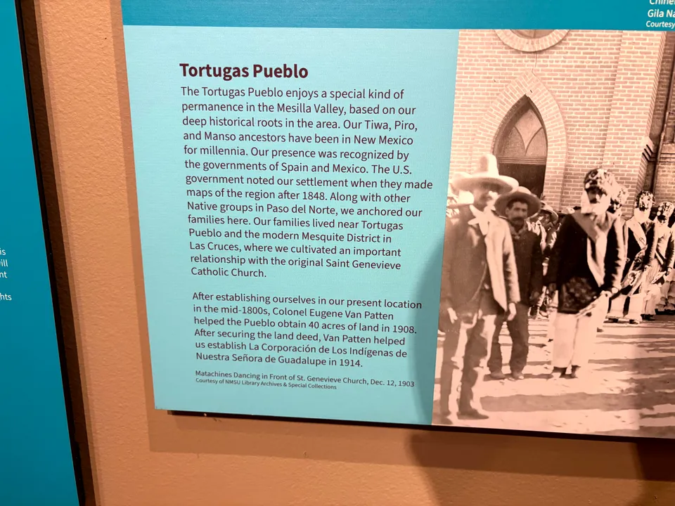 Photograph of Branigan3 at Tortugas Pueblo, New Mexico.