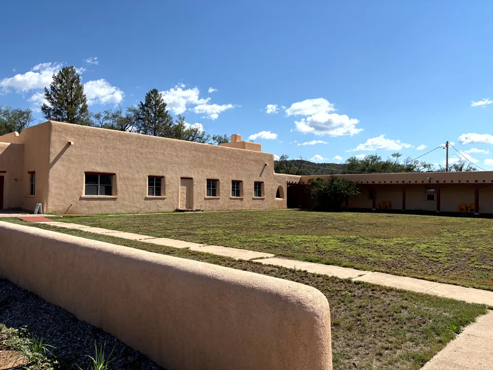 Historic buildings at Fort Stanton Historic Site