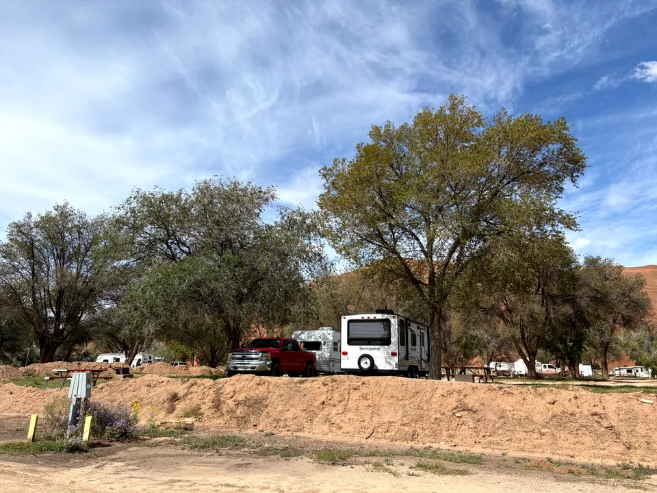 View from the Volcanoes Day Use Area in Red Rock Park
