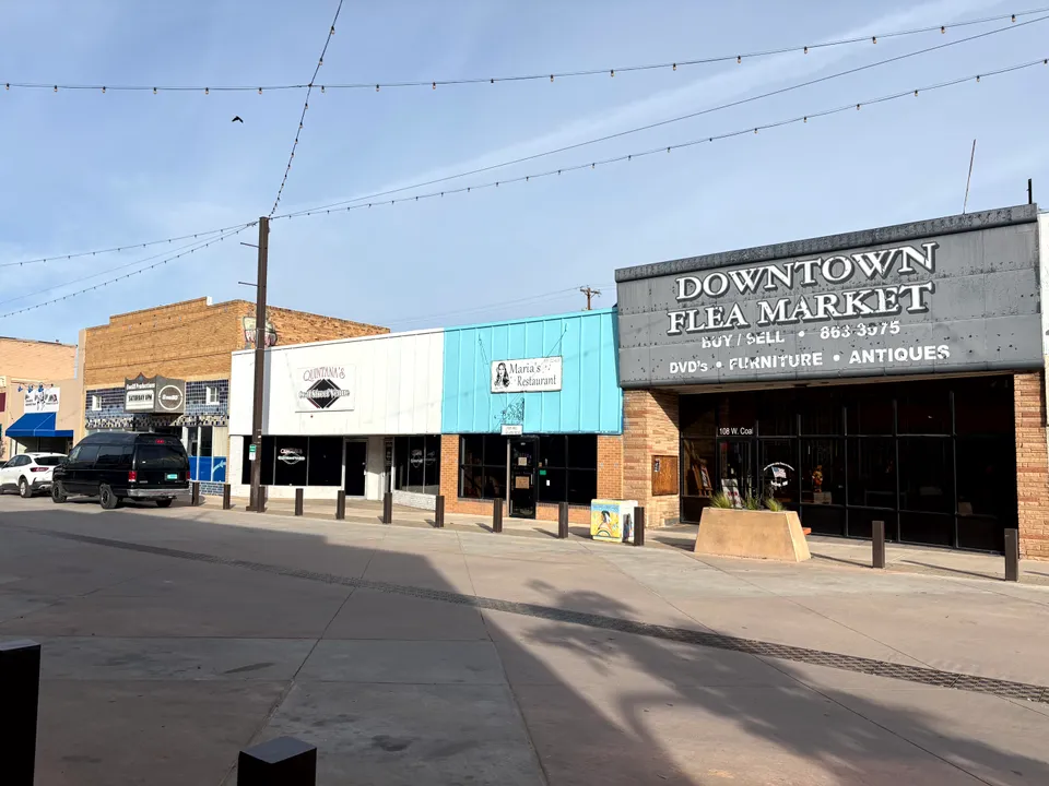 Photograph of Downtown at Gallup, New Mexico.