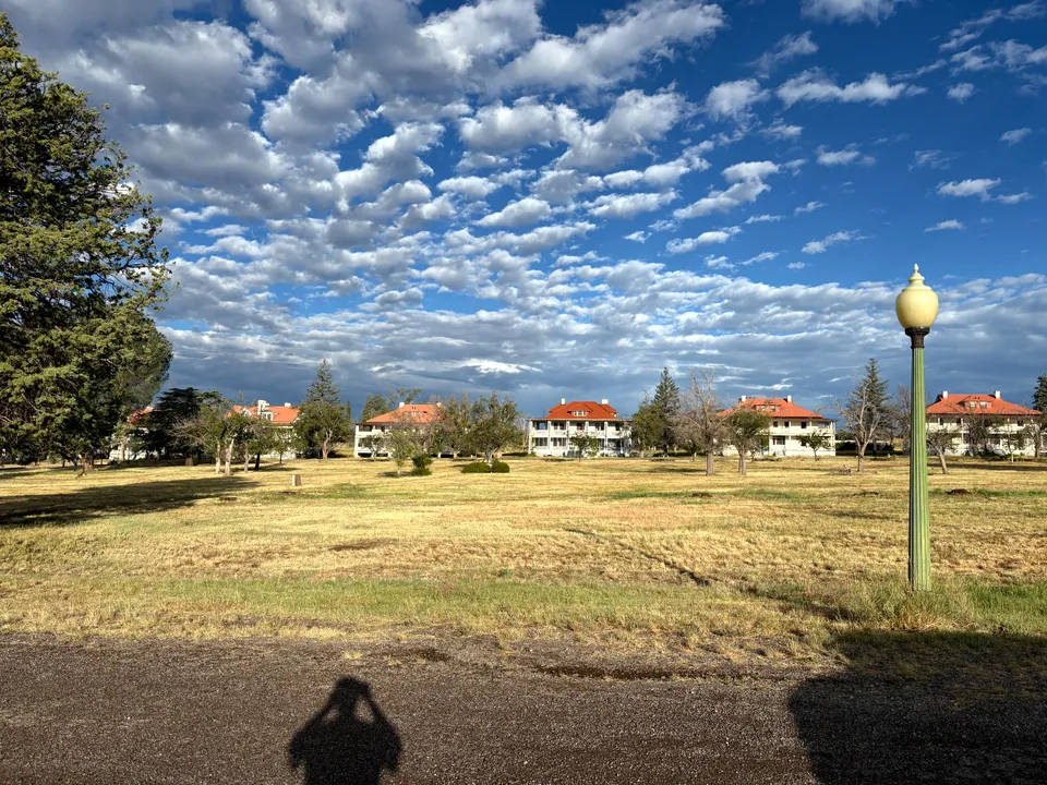 Photograph of Fort4 at Fort Bayard Historic Site, New Mexico.