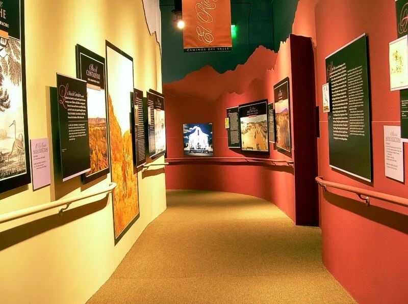Photograph of Gallery3 at Camino Real Museum Sculpture, New Mexico.