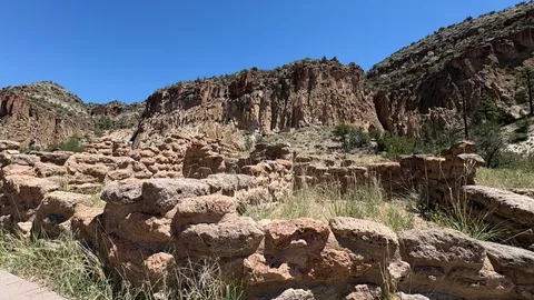Frijoles Canyon at Bandelier National Monument