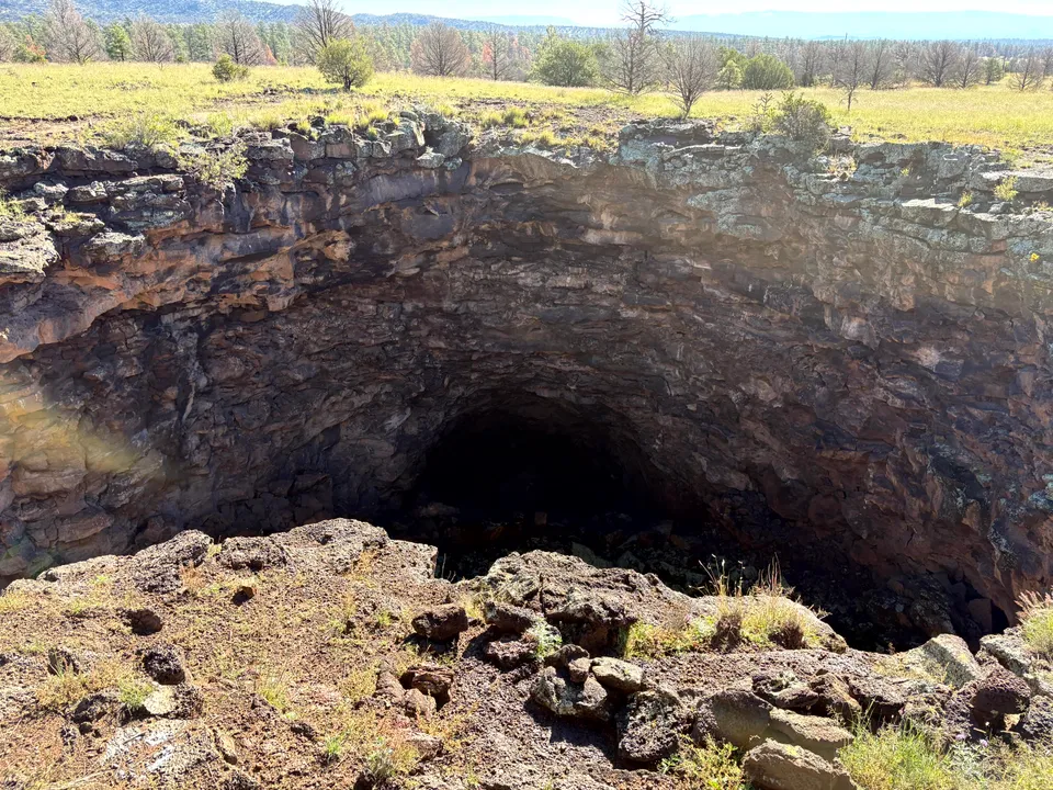 Entrance to Bat Cave at El Calderon