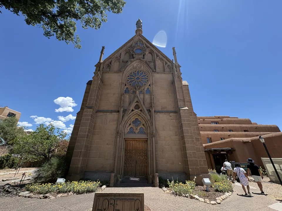 Photograph of Loretto at Santa Fe, New Mexico.