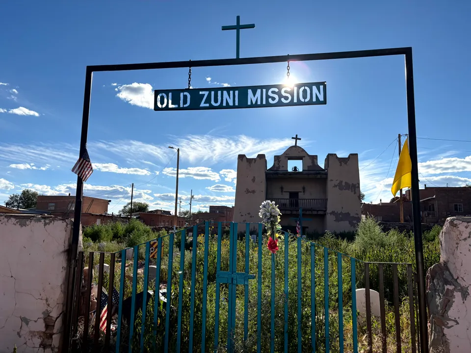 Historic Middle Village in Zuni Pueblo