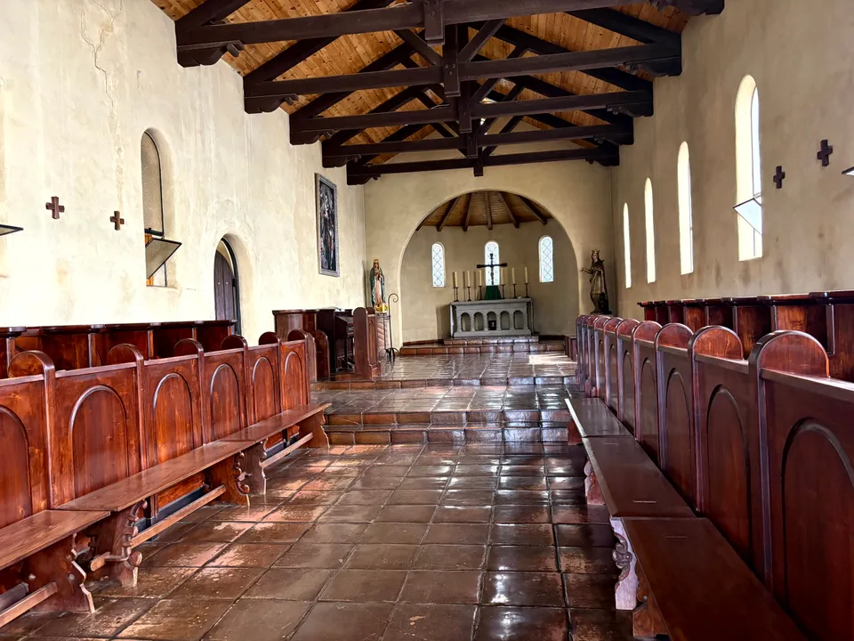 Chapel at Our Lady of Guadalupe Benedictine Monastery