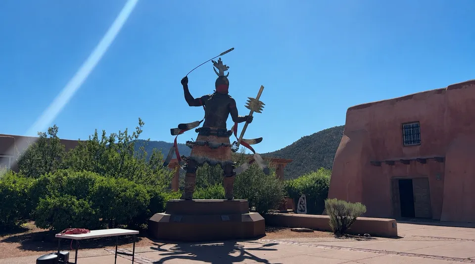 Photograph of Museum at Santa Fe, New Mexico.