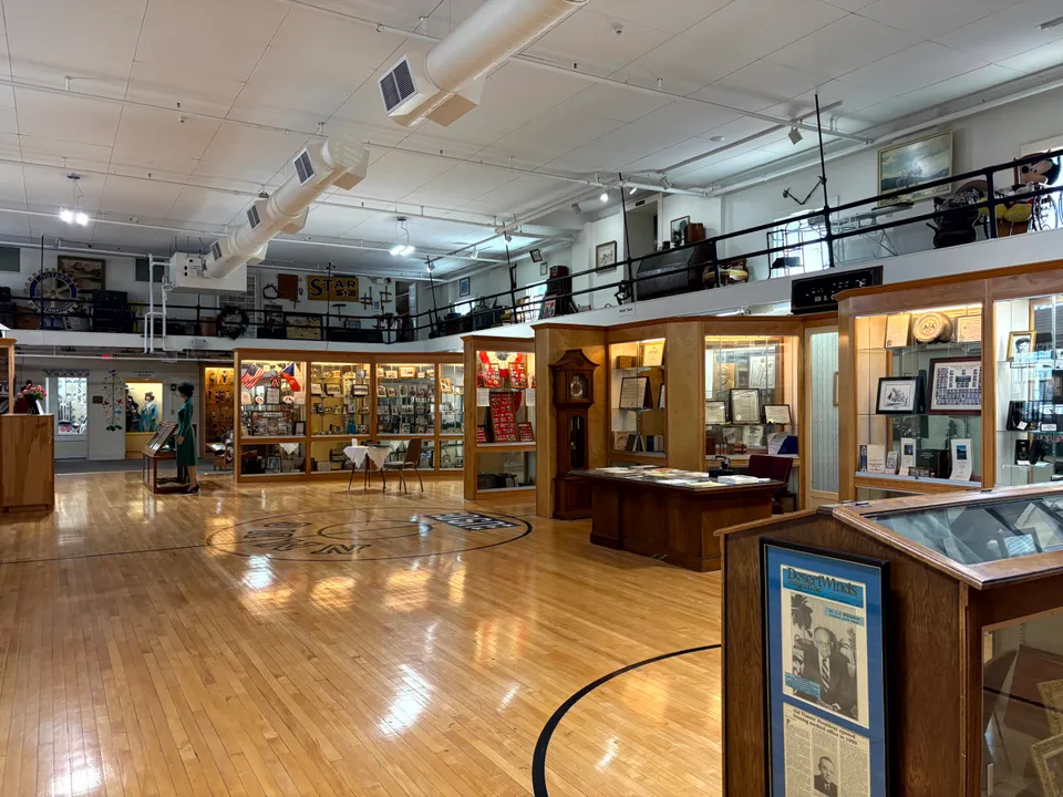 Exhibits inside the Deming Luna Mimbres Museum
