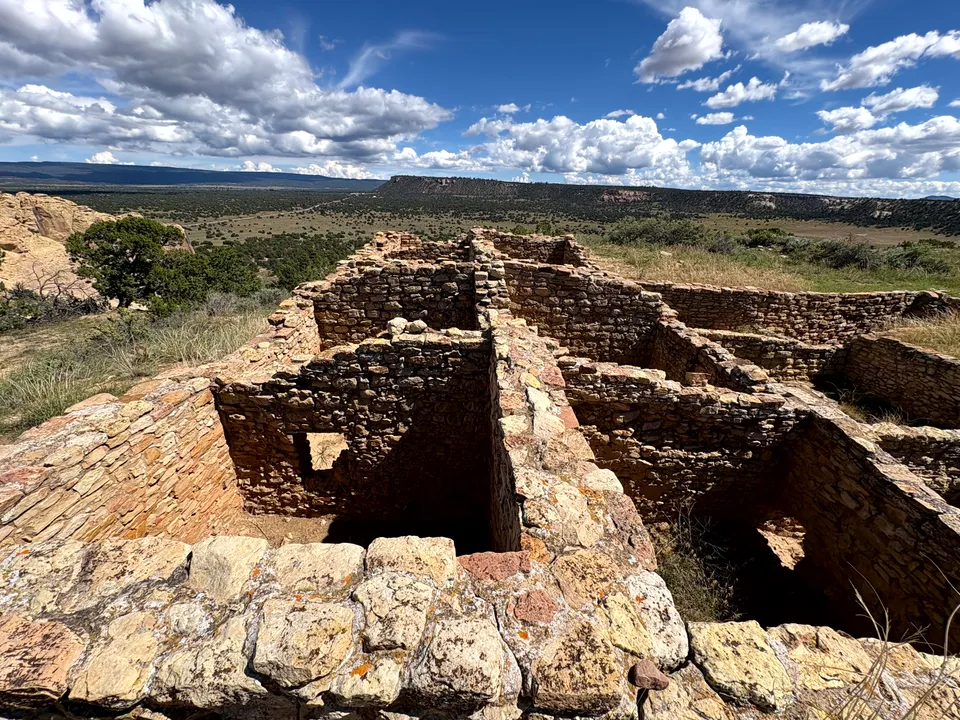 The Atsinna Pueblo ruins at El Morro National Monument