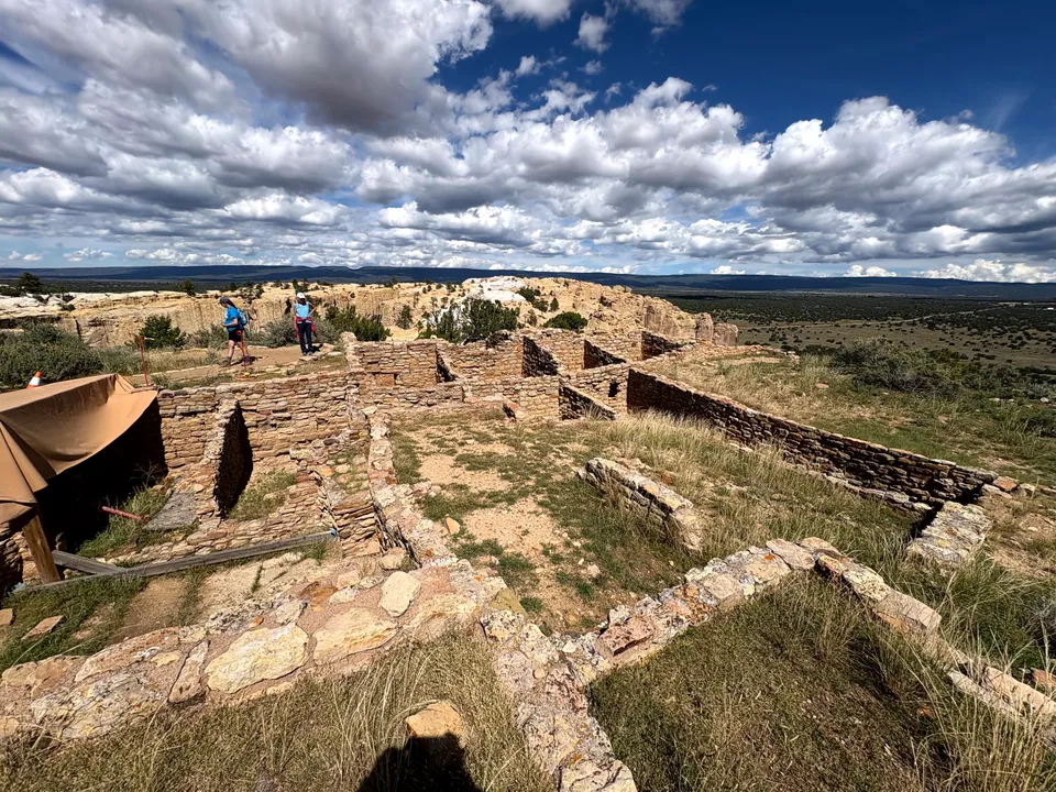 The Atsinna Pueblo ruins at El Morro National Monument