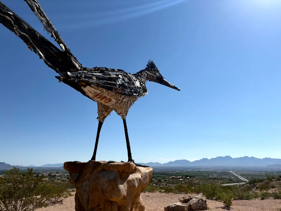 Photograph of Roadrunner2 at Massive Roadrunner, New Mexico.