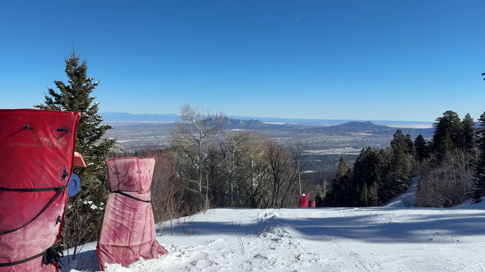 Photograph of Sandia Ski3 at Sandia Peak Ski Area, New Mexico.
