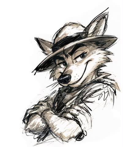 Design process sketch of Ranger Rio