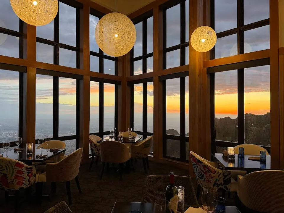 TEN 3 Restaurant at the top of Sandia Peak