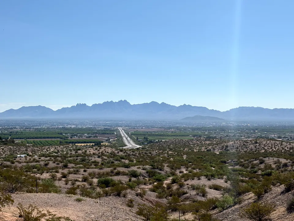 Photograph of View at Massive Roadrunner, New Mexico.