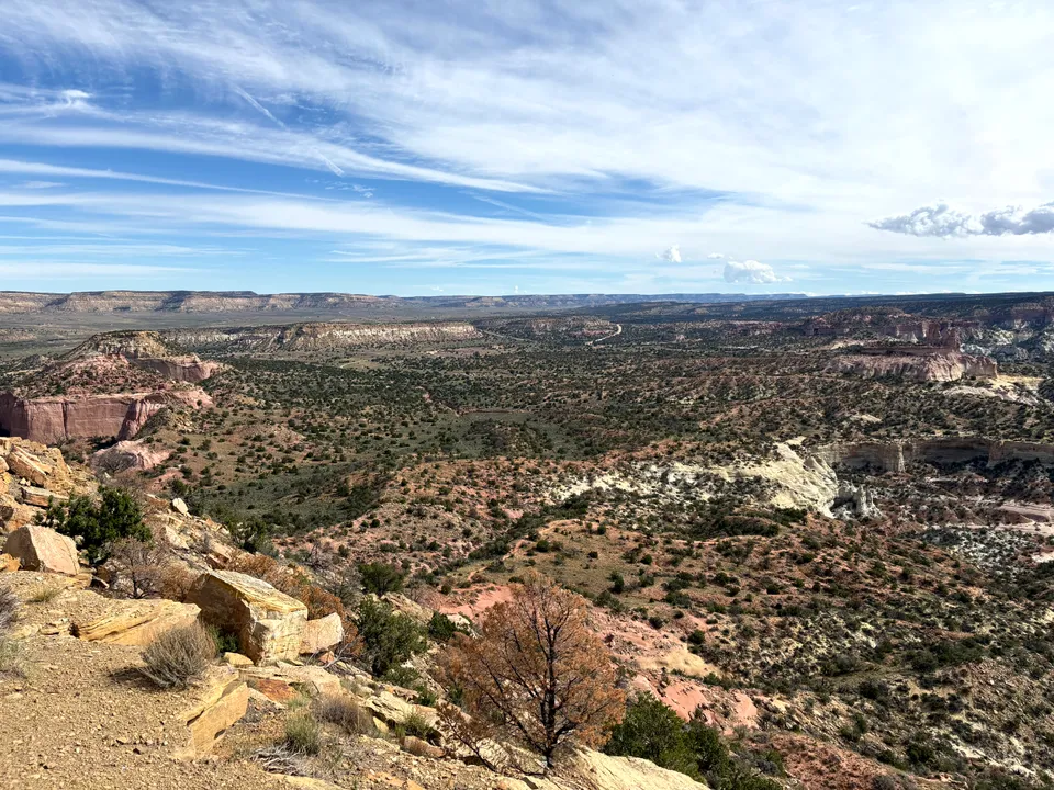 View from the Volcanoes Day Use Area in Red Rock Park