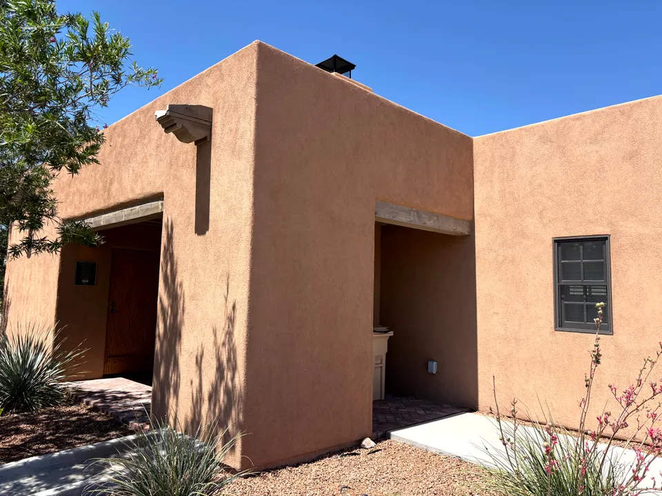 Photograph of Visitor Center at Caballo Lake State Park, New Mexico.