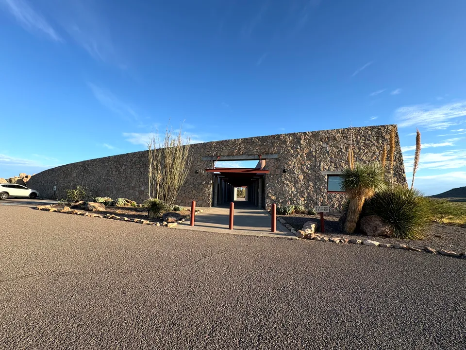 Visitor center at City of Rocks State Park