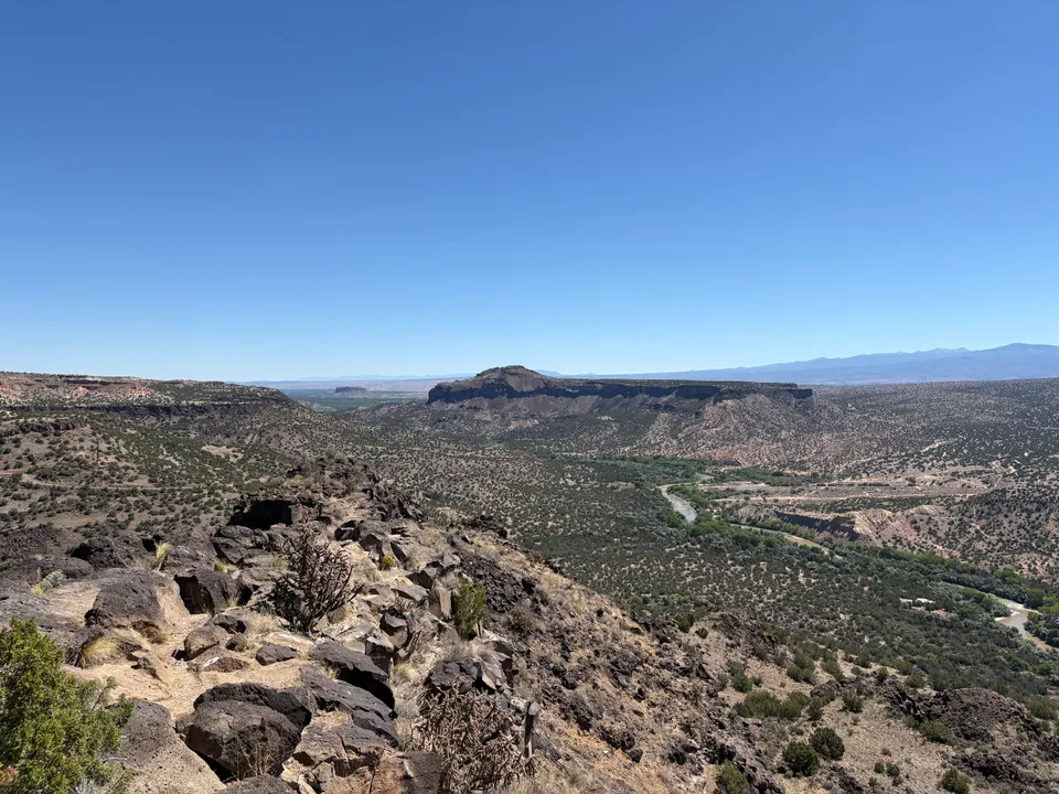 Photograph of White Rock Overlook2 at White Rock Overlook, New Mexico.