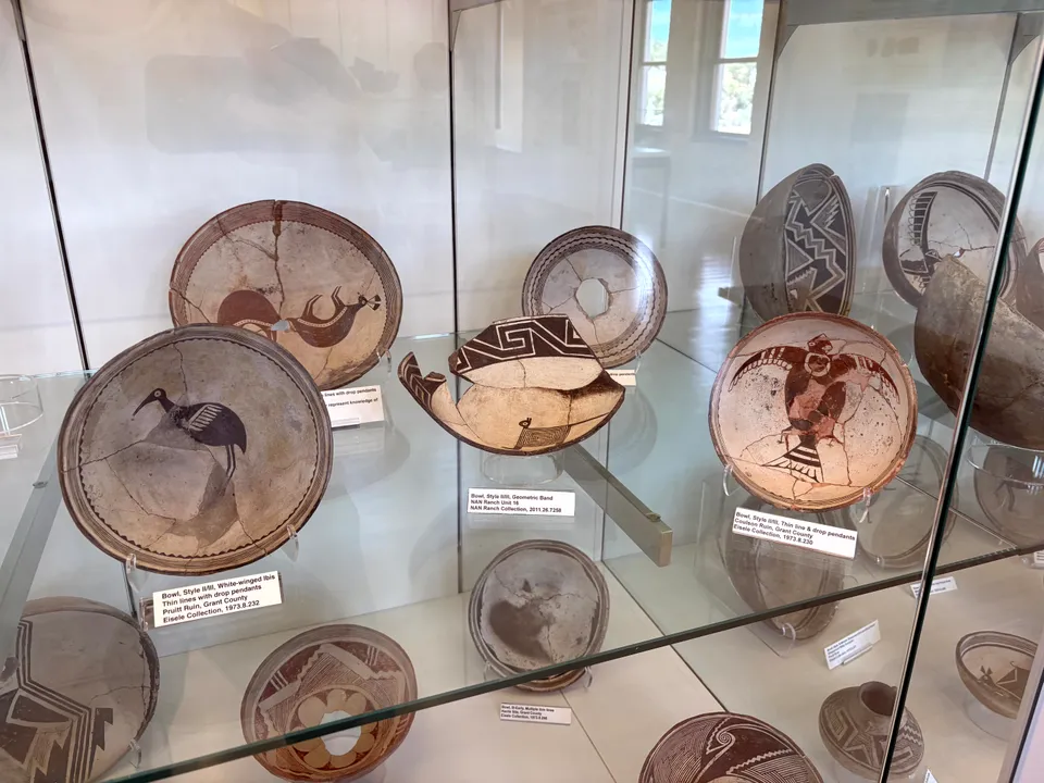 Archaeological material at the Western New Mexico University Museum