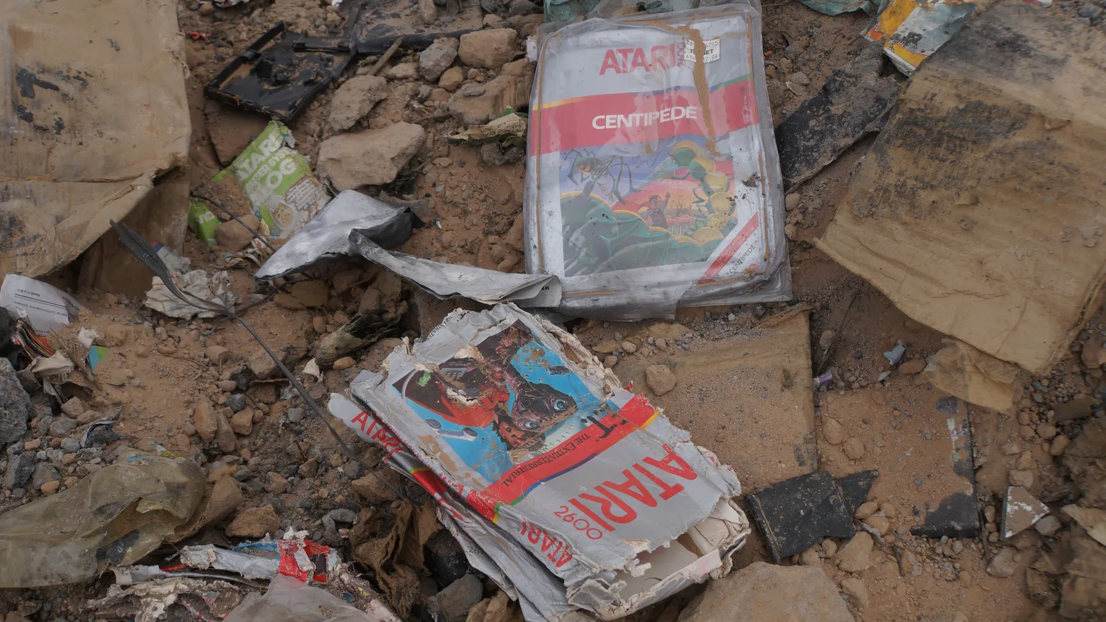 Scenic view of Atari ET Burial Site