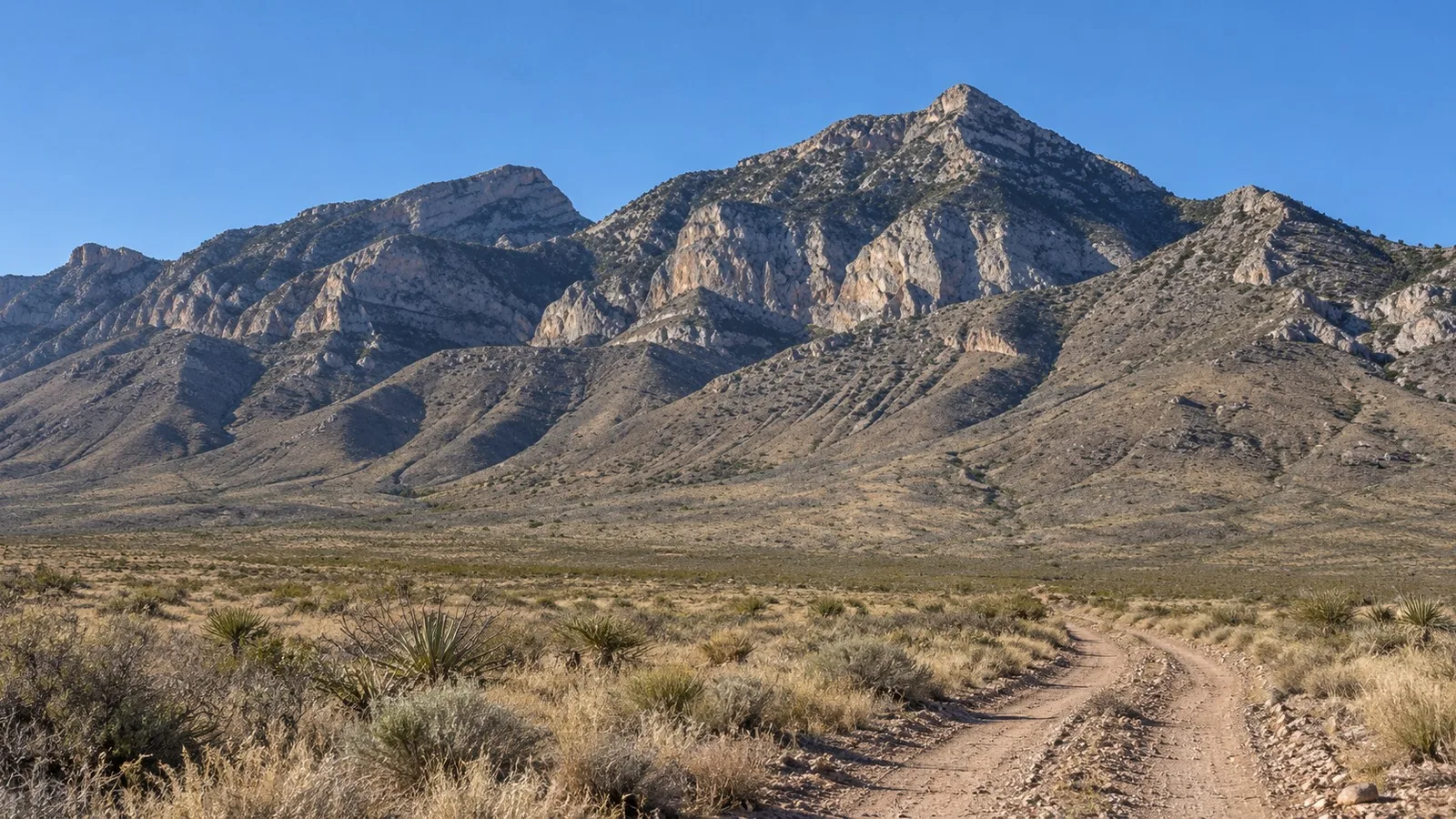 Scenic view of Big Hatchet Mountains