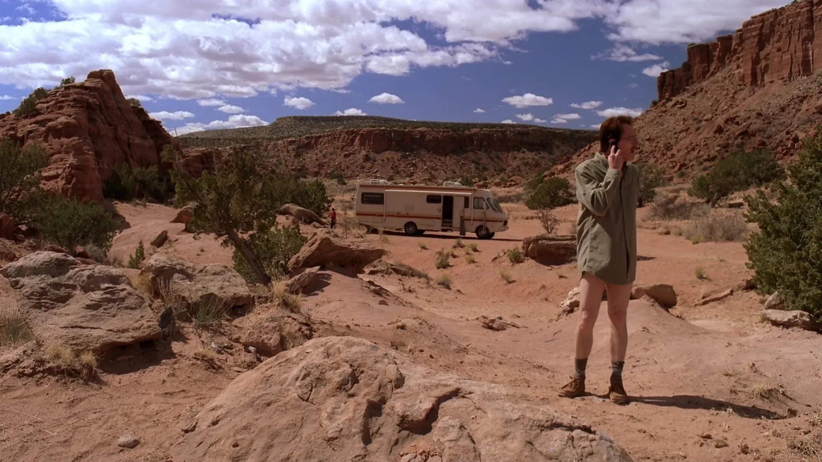 Scenic view of Breaking Bad First Cook Site