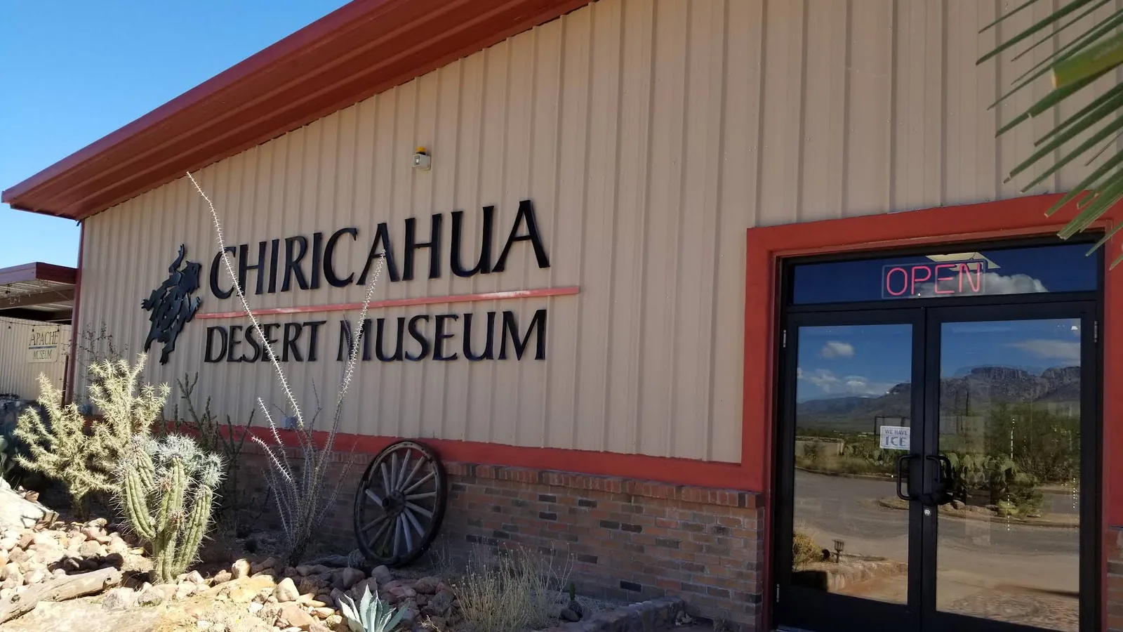 Scenic view of Chiricahua Desert Museum
