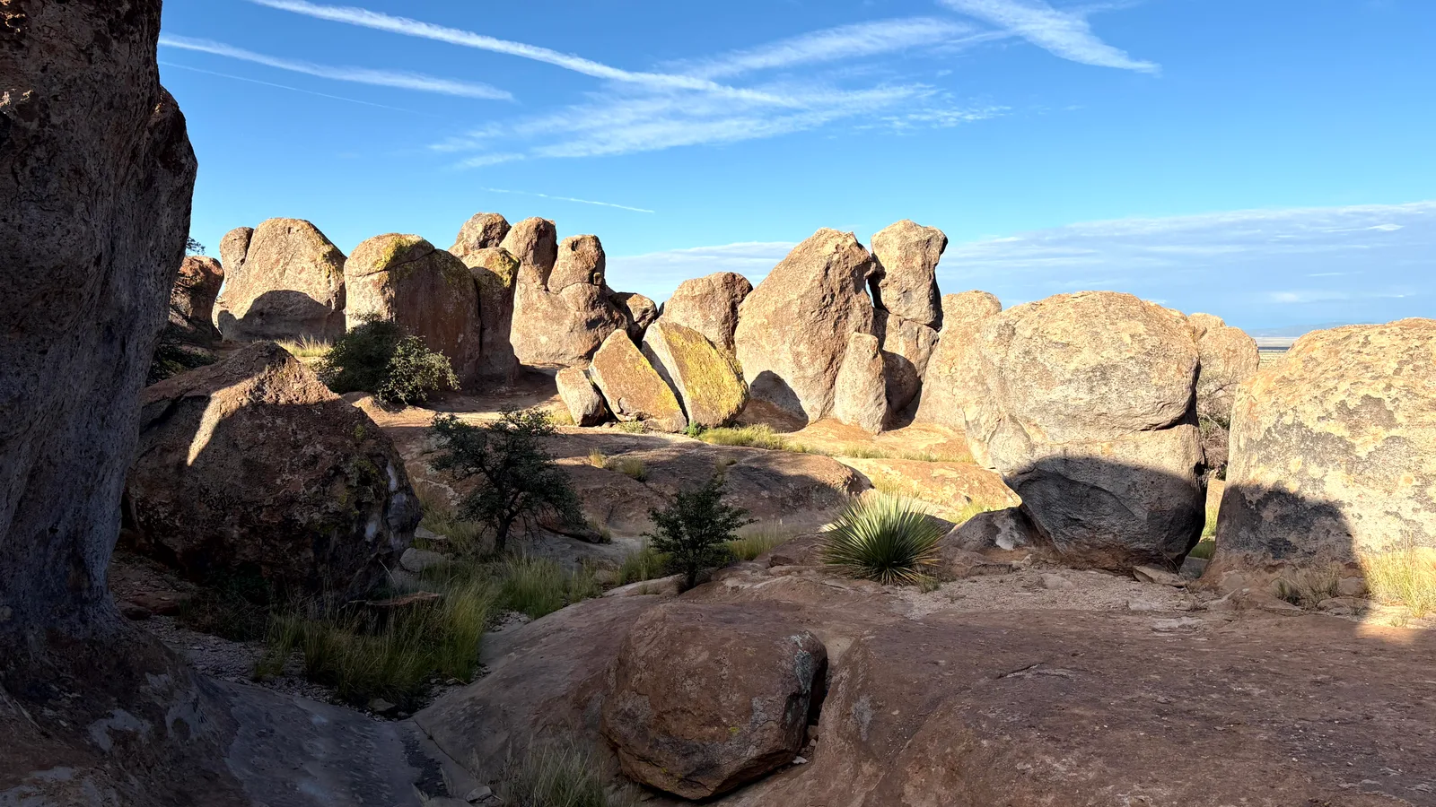 Scenic view of City of Rocks State Park