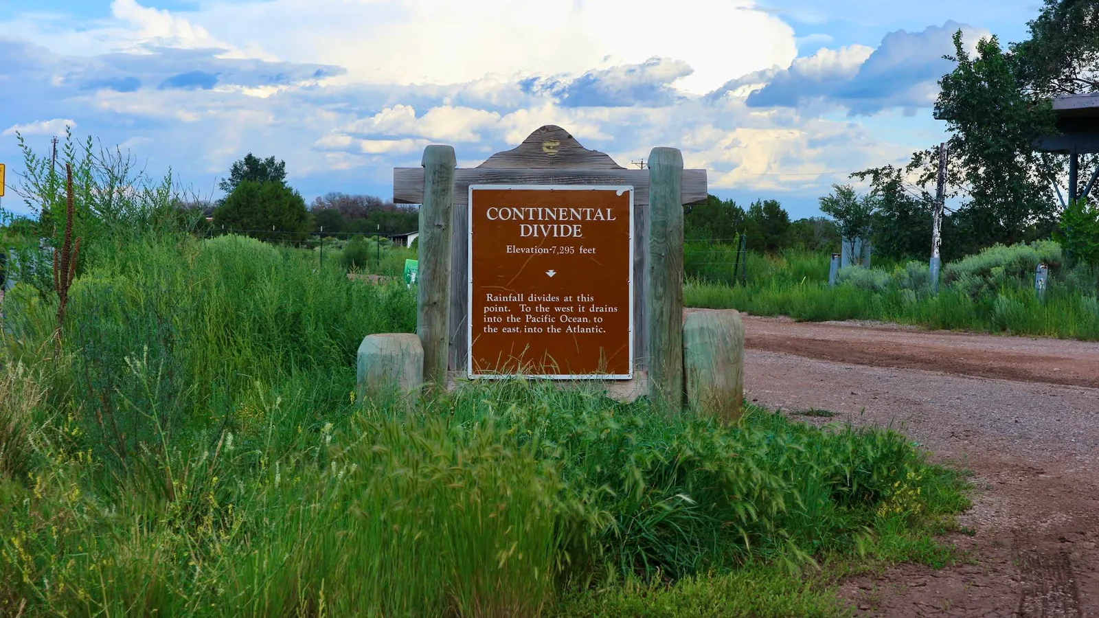 Scenic view of Continental Divide