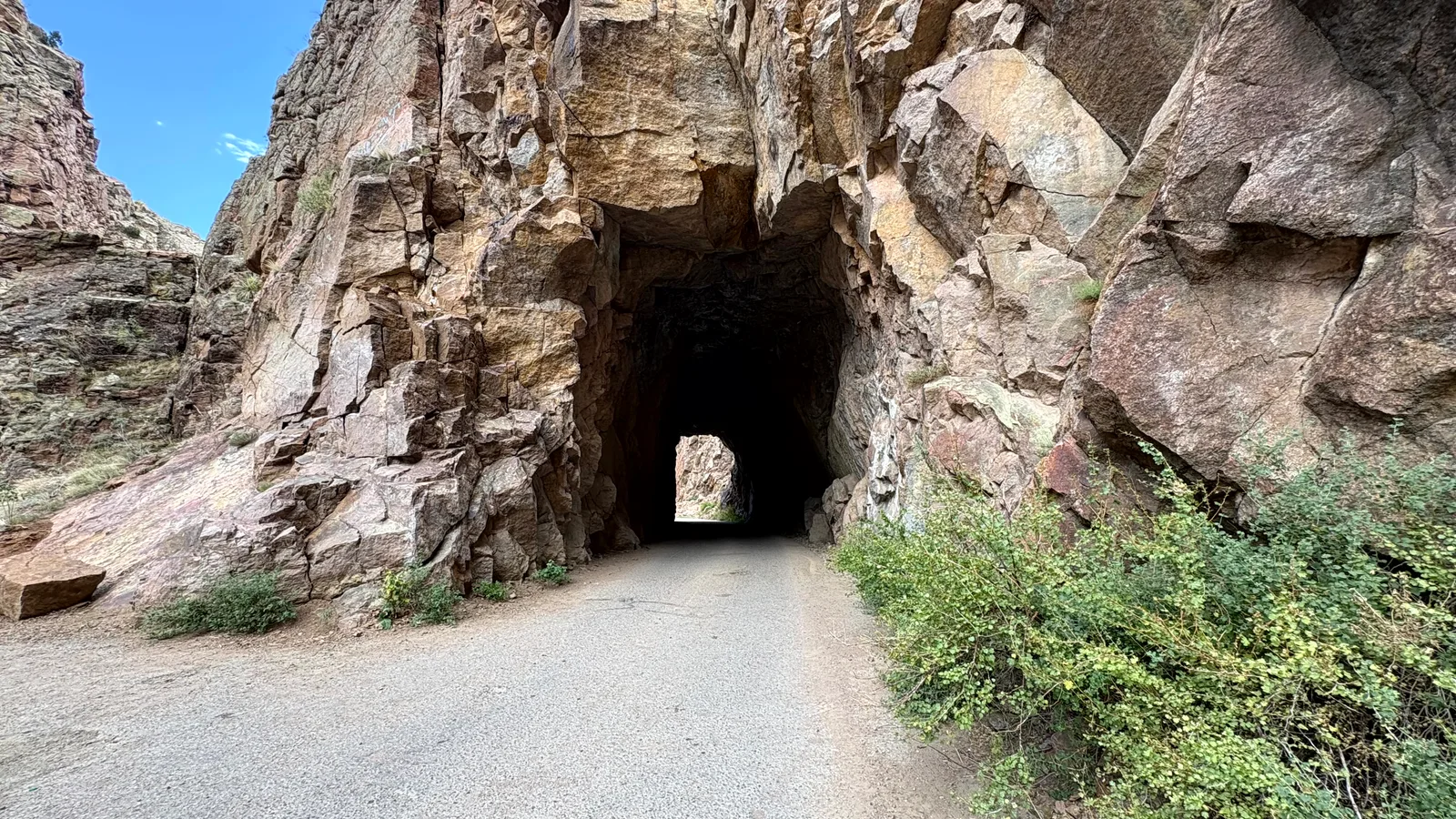 Scenic view of Gilman Tunnels