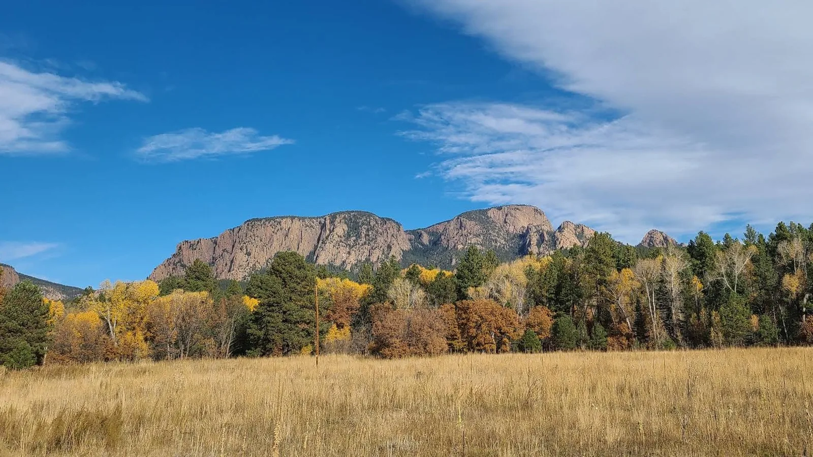 Scenic view of Hermit Peak