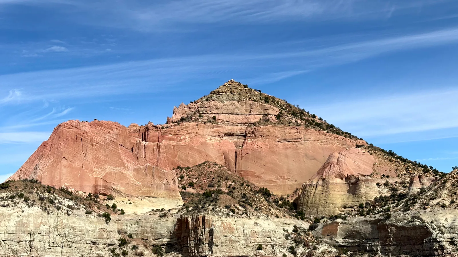 Scenic view of Red Rock Park