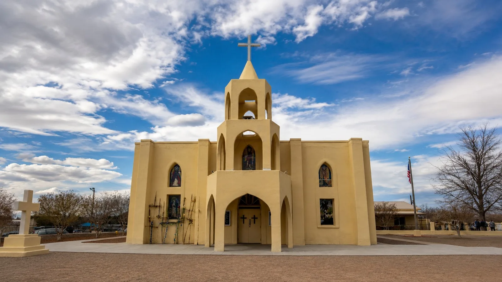 Scenic view of Tortugas Pueblo