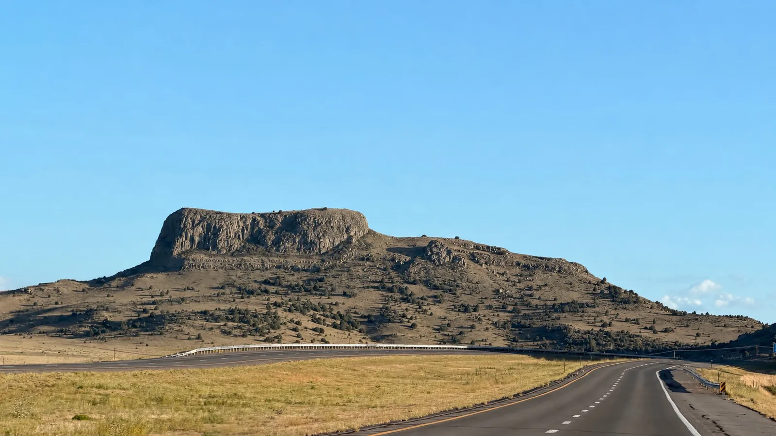 Scenic view of Wagon Mound