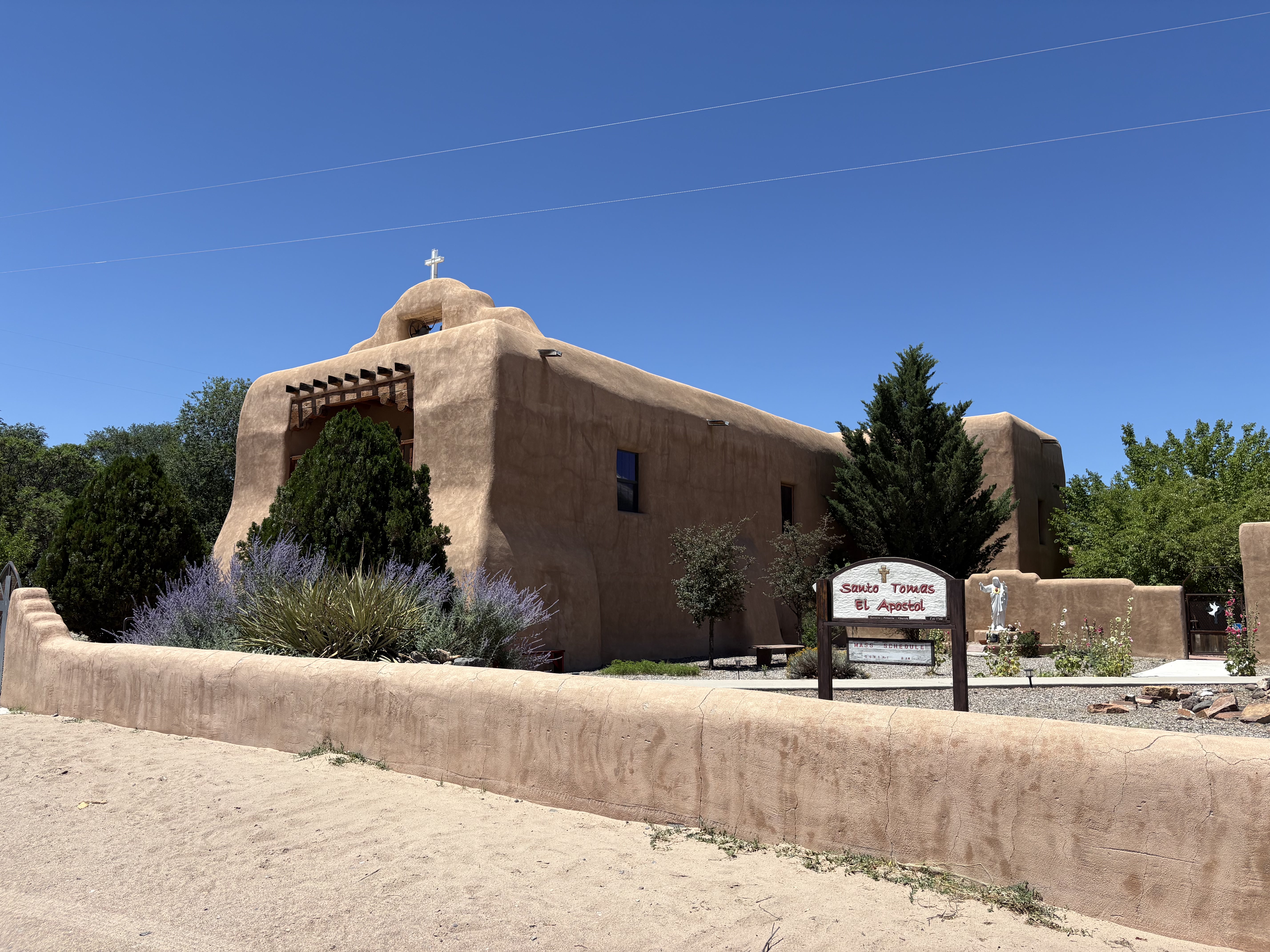 Scenic view of Abiquiu