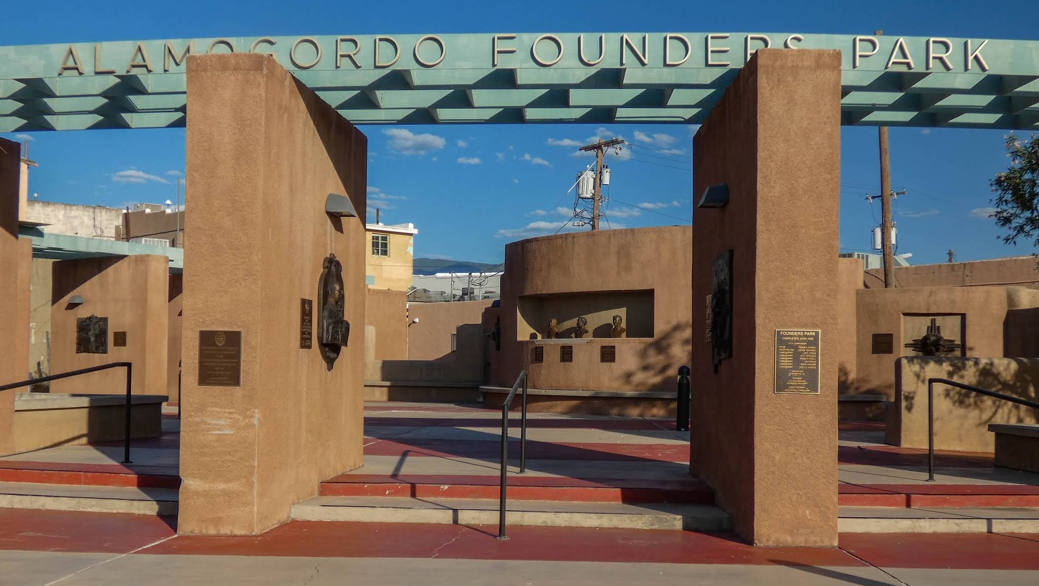 Scenic view of Alamogordo