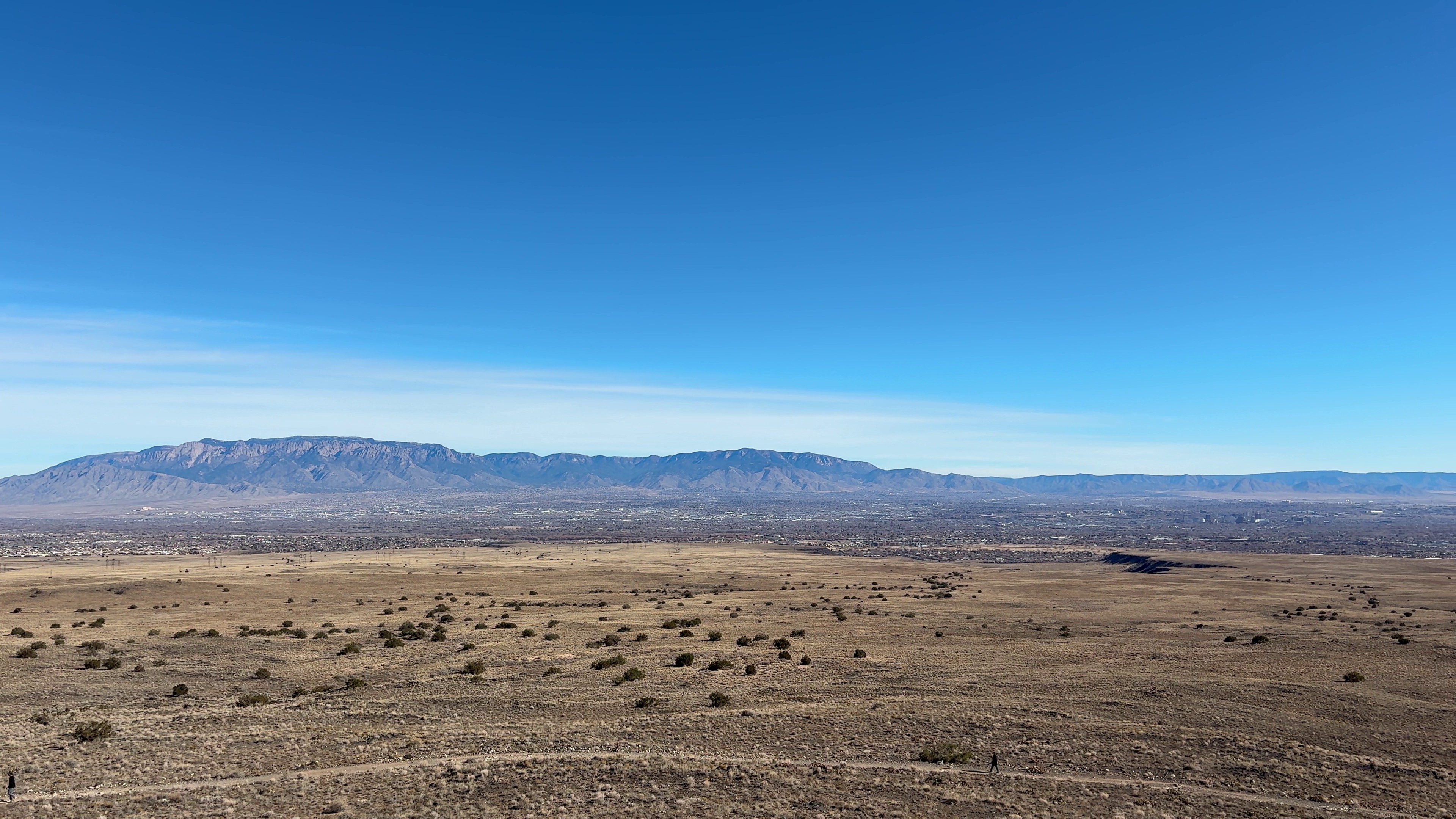View from the Volcanoes Day Use Area in Albuquerque