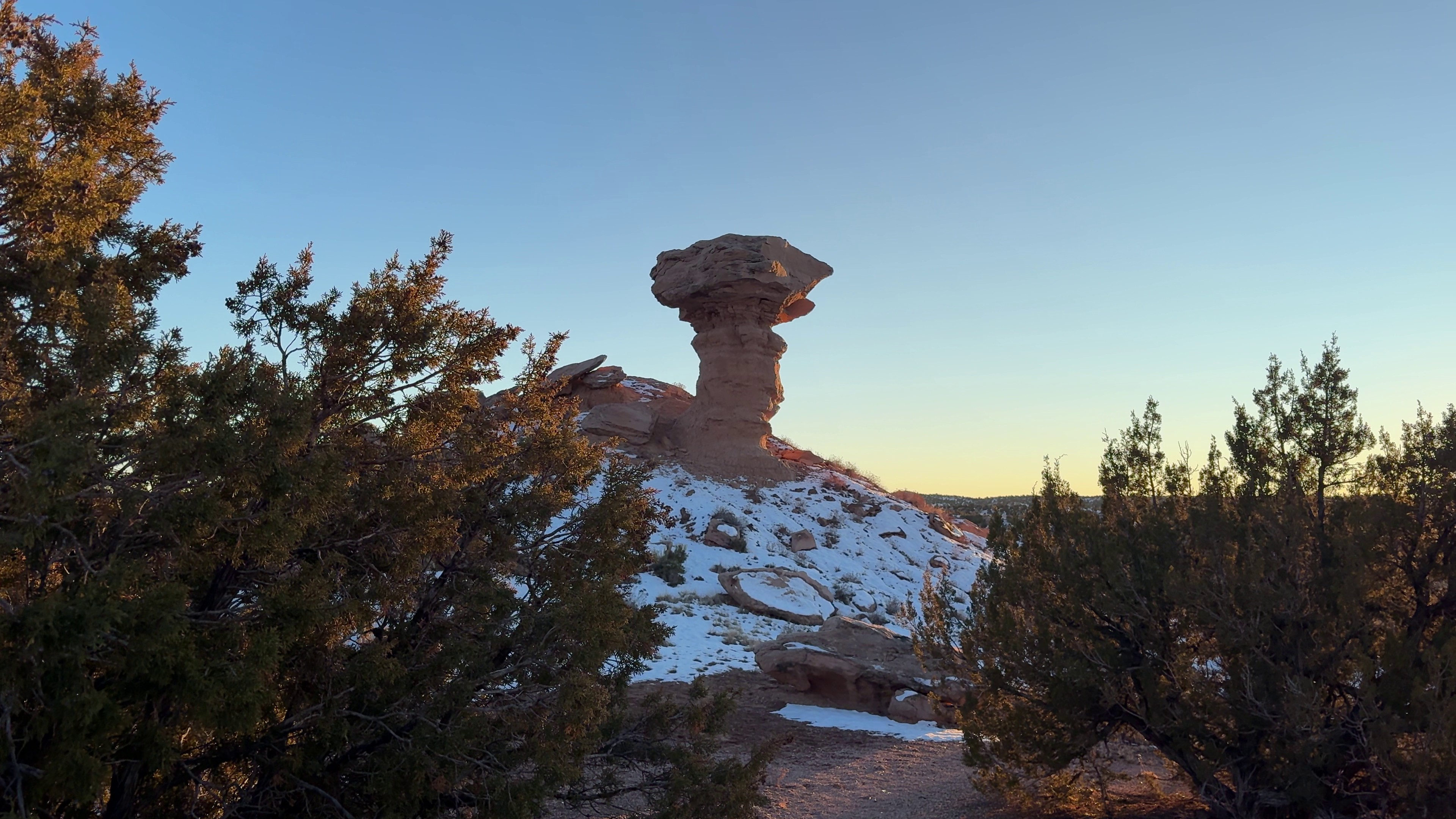 Scenic view of Camel Rock