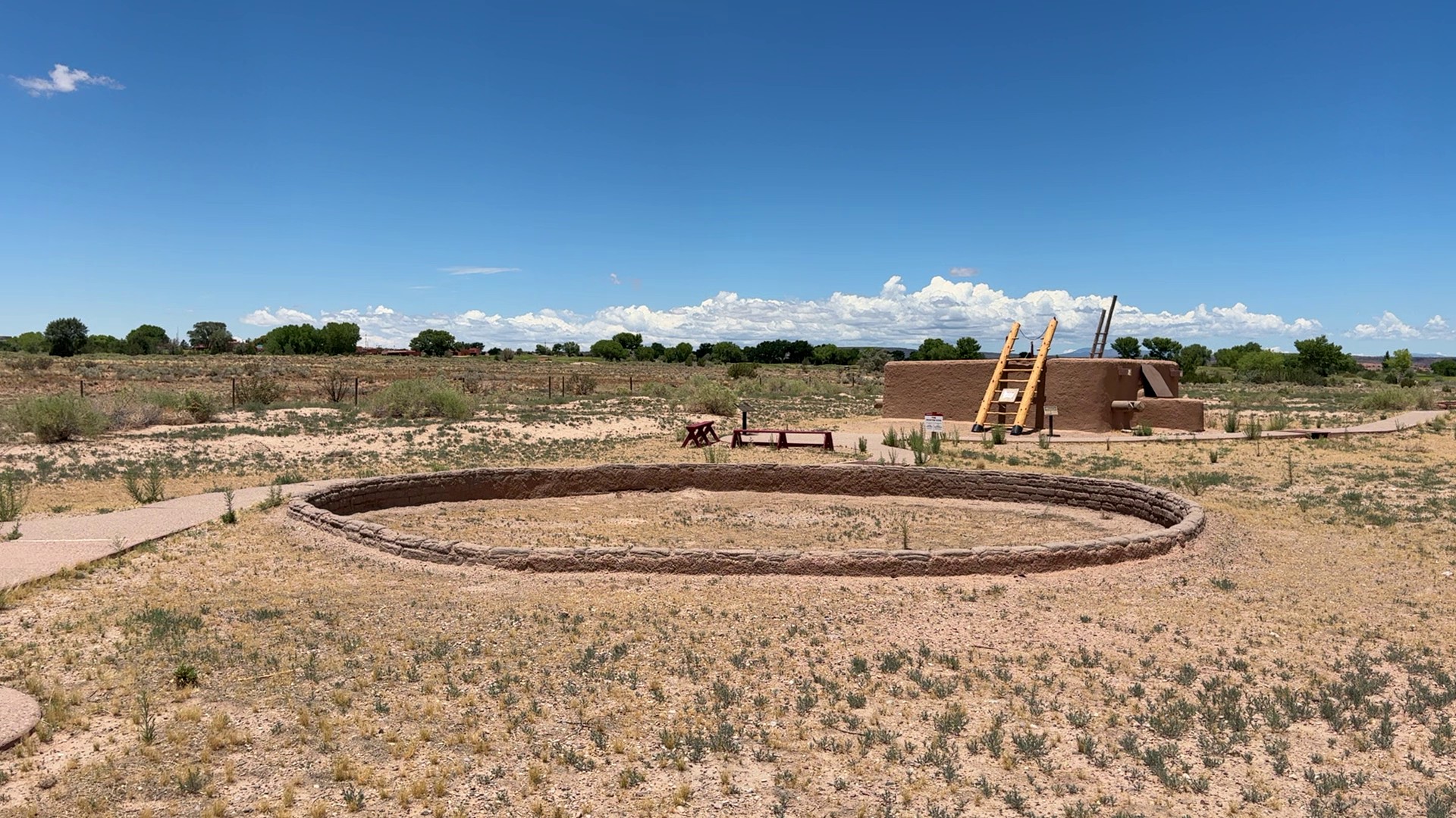Scenic view of Coronado Historic Site