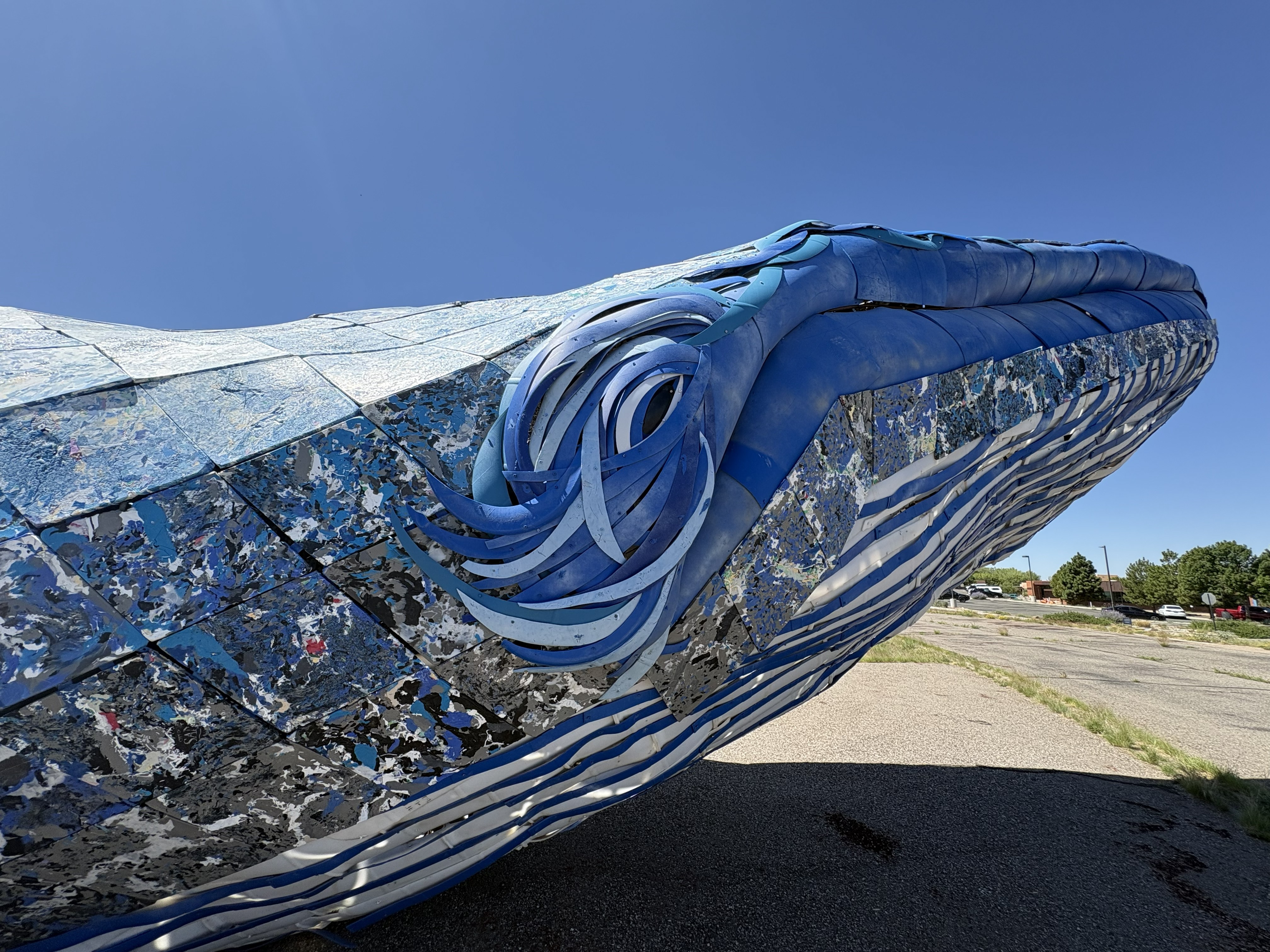 Scenic view of Ethyl the Whale