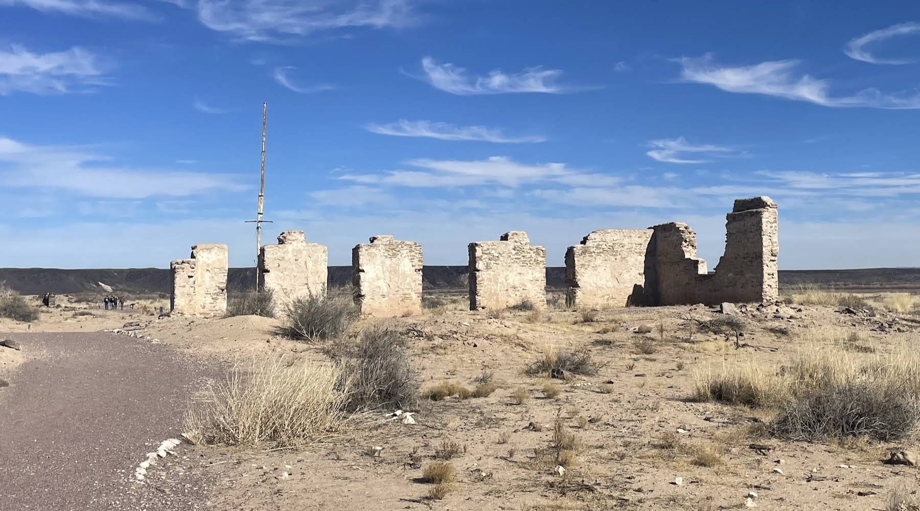 Scenic view of Fort Craig Historic Site