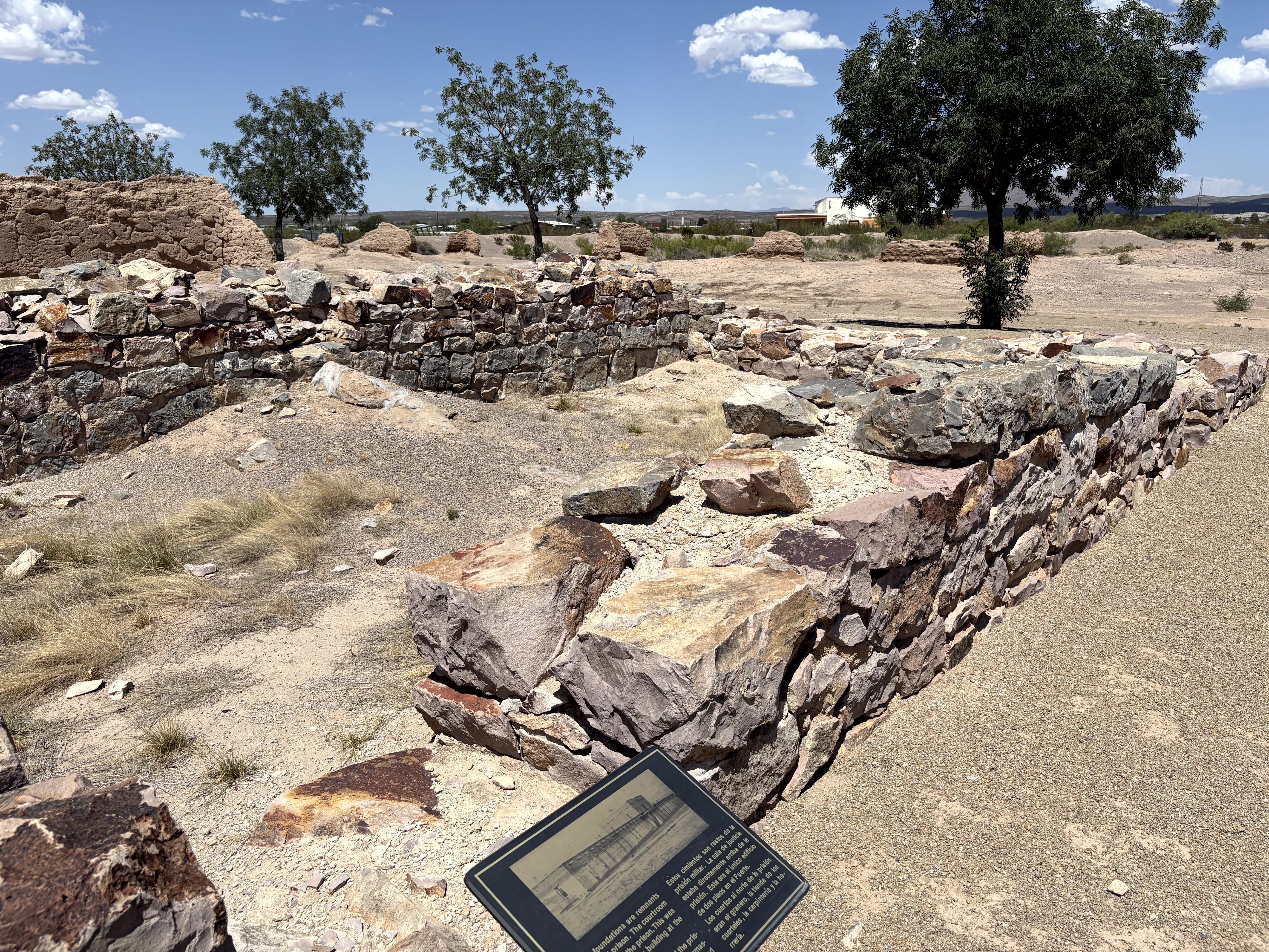 Scenic view of Fort Selden Historic Site
