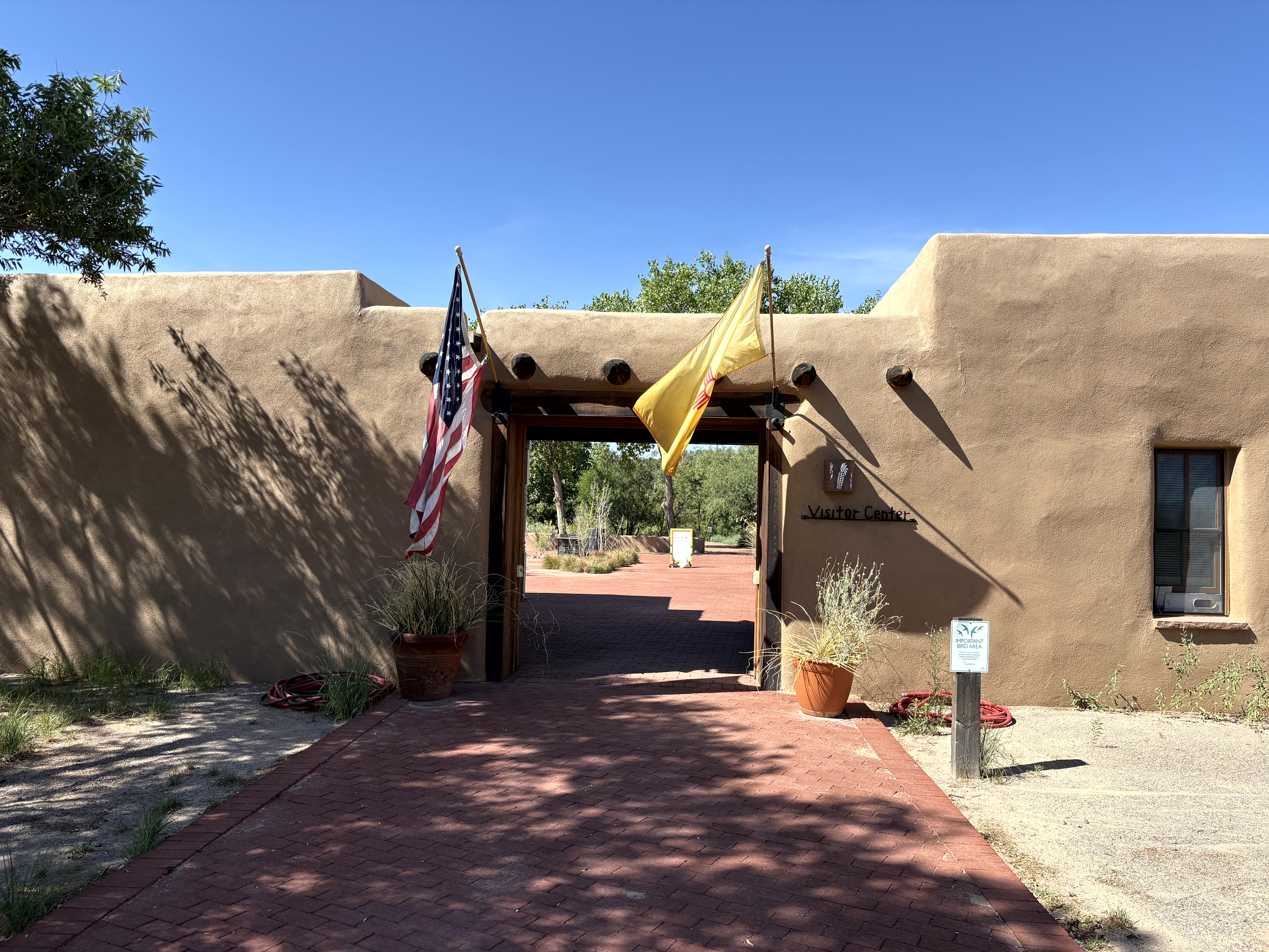 Scenic view of Mesilla Valley Bosque State Park