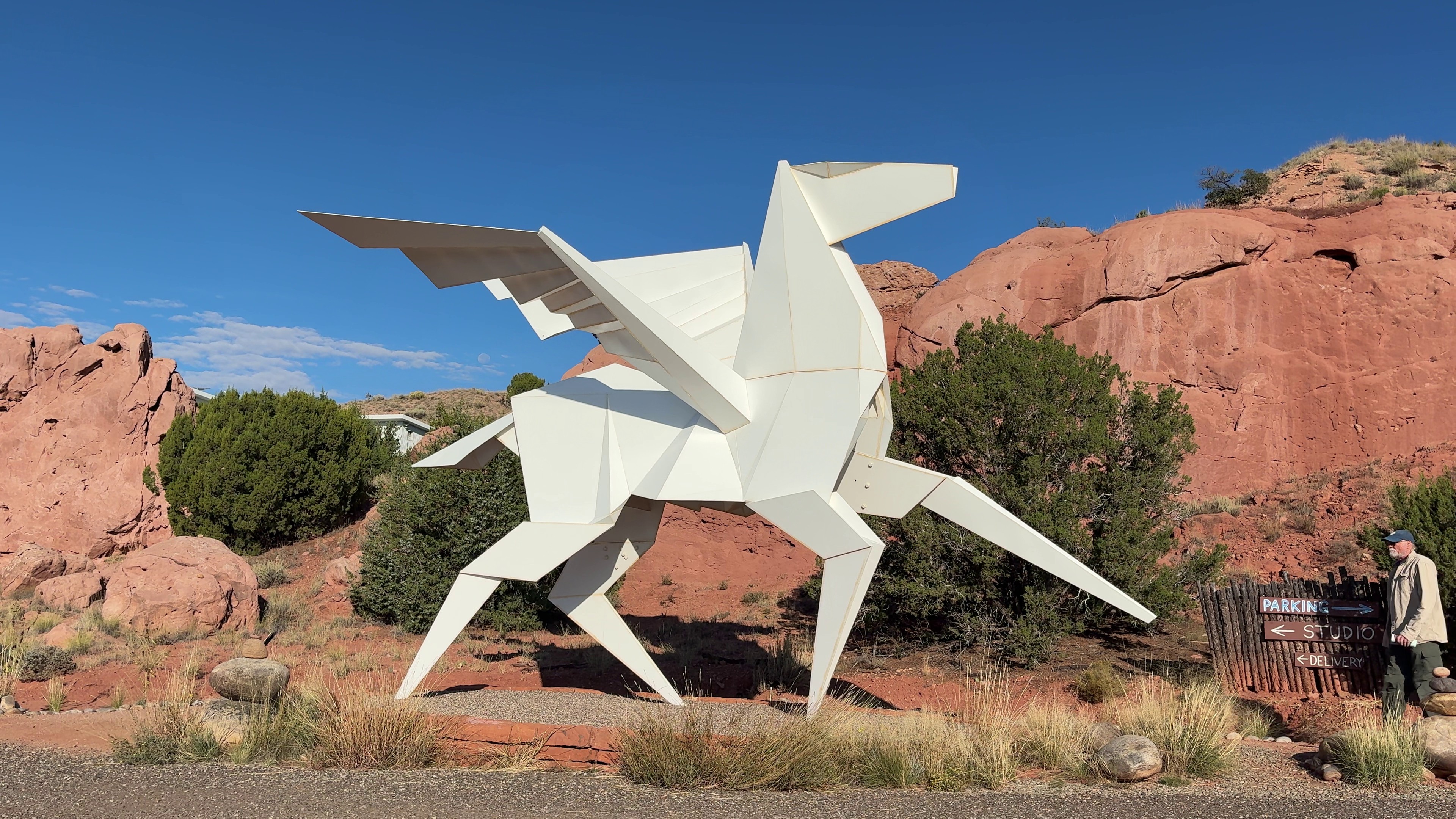 Scenic view of ORIGAMIINTHEGARDEN