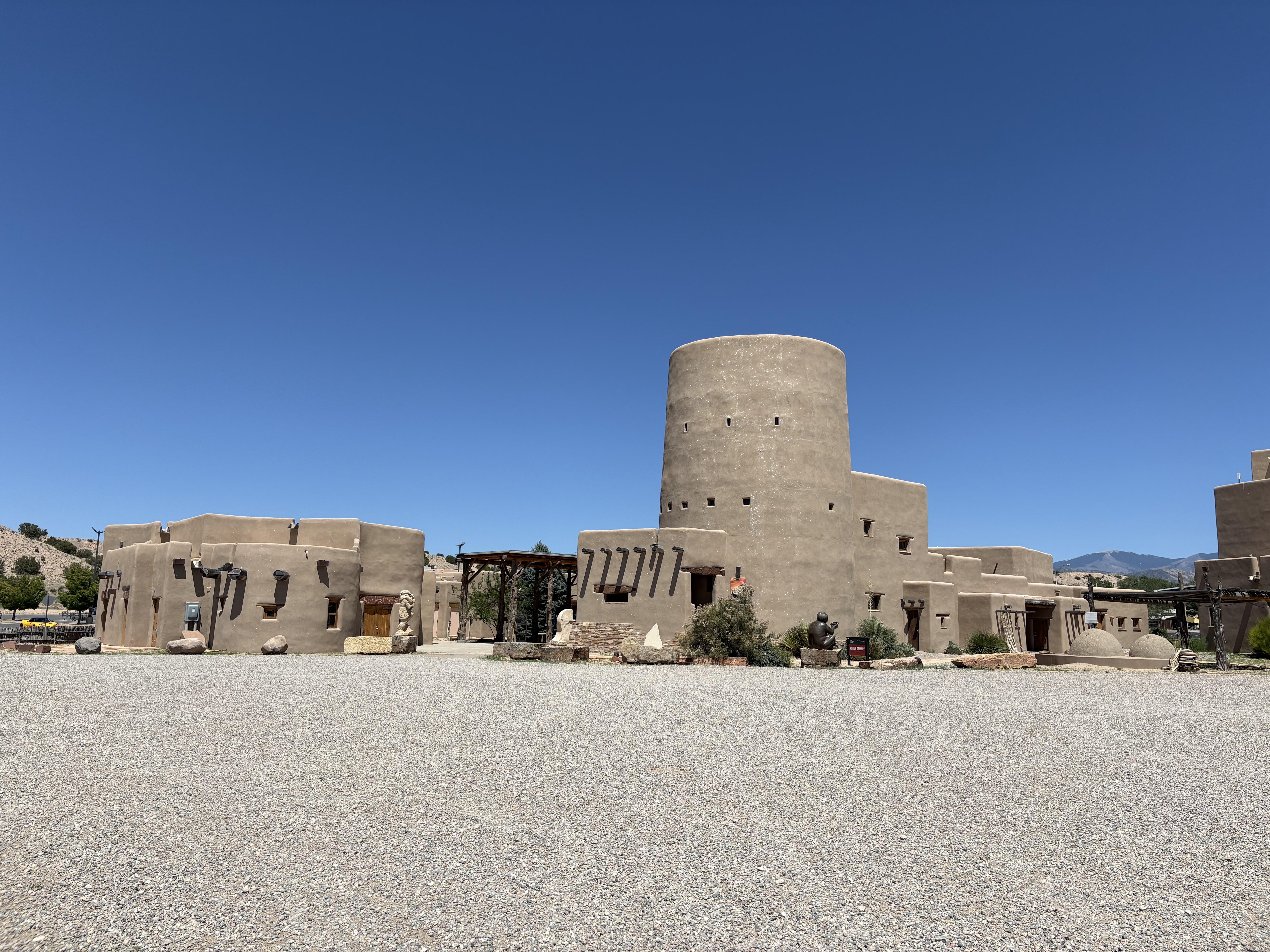 Scenic view of Pojoaque Pueblo