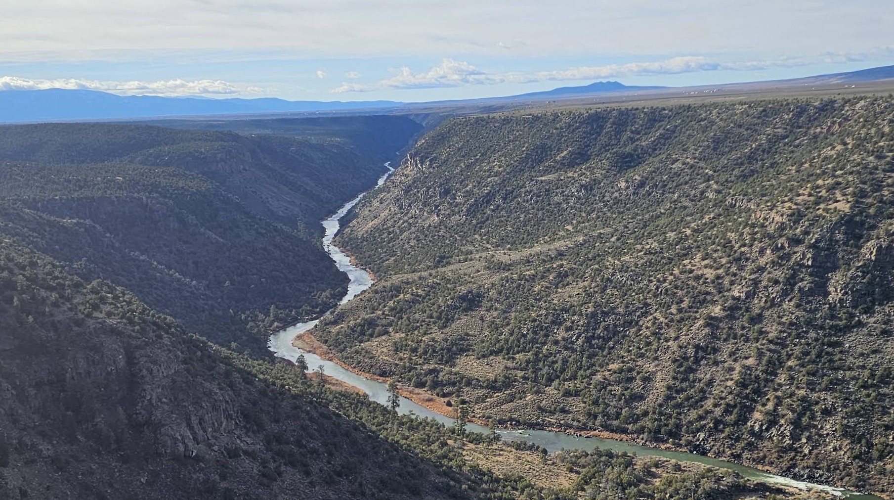 Scenic view of Rio Grande del Norte National Monument