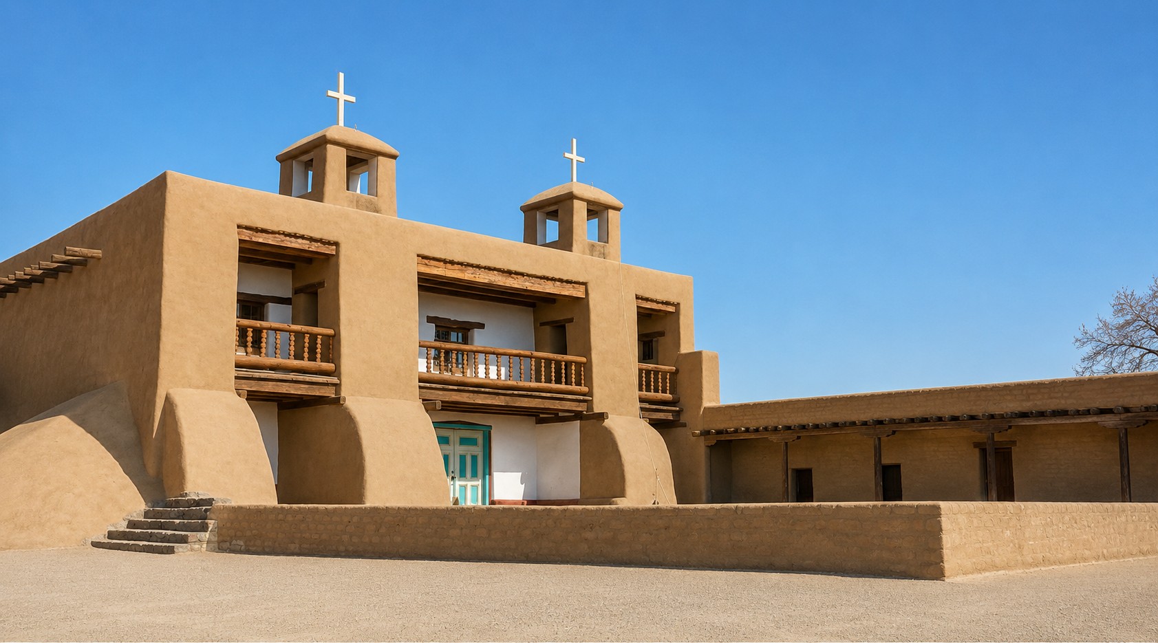 Scenic view of Santa Ana Pueblo