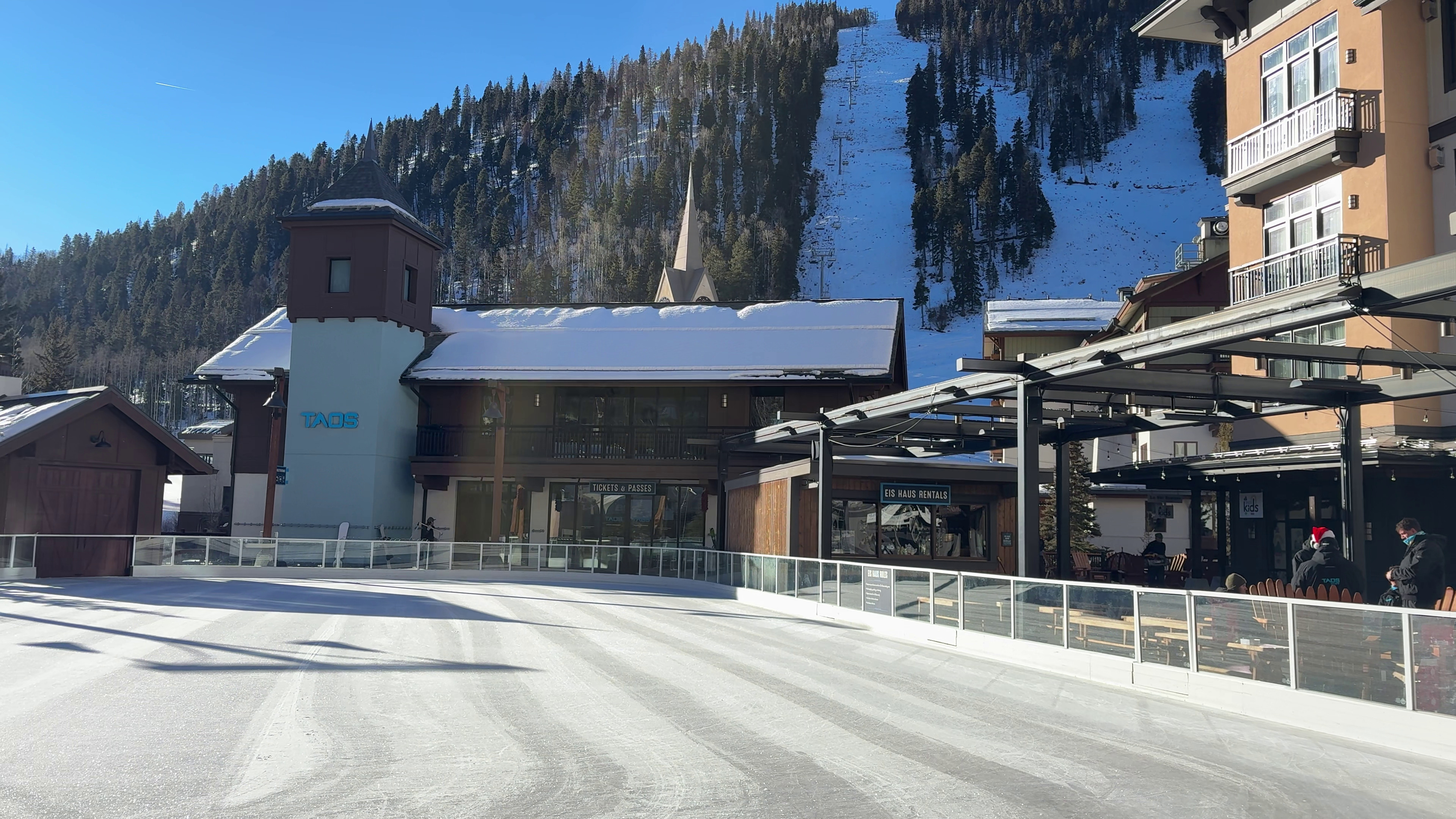 Scenic view of Taos Ski Valley